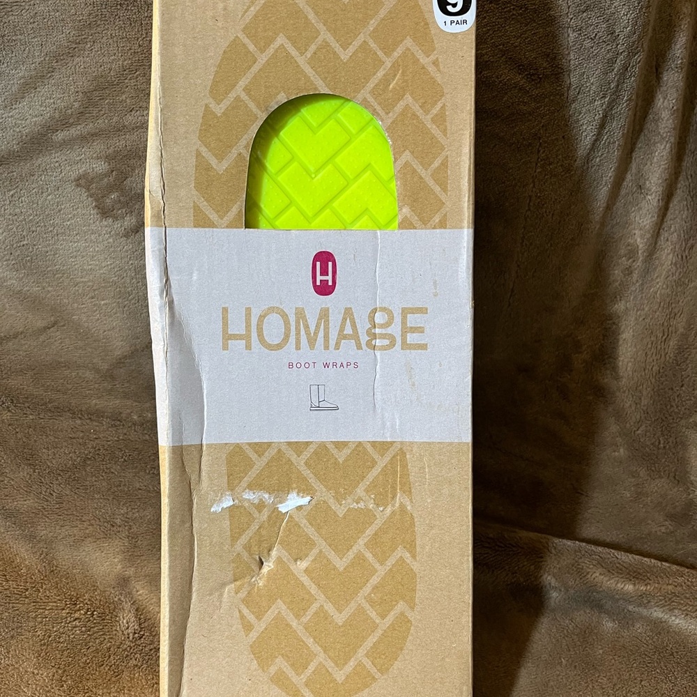Neon Boot Wraps NWOT